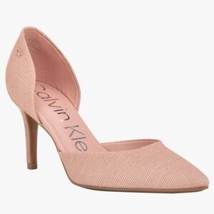 Calvin Klein Blush Pink Heels